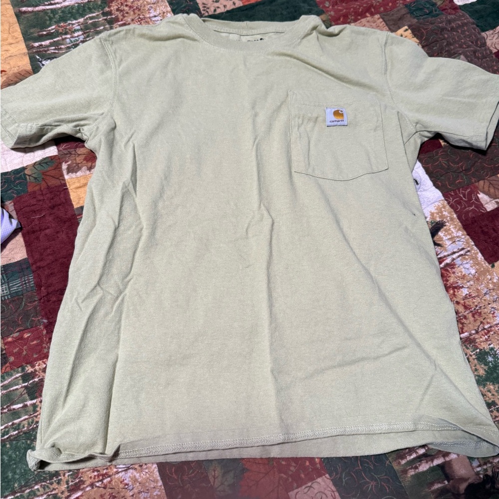 Carhartt Women’s  Light Green Short Sleeve Tee